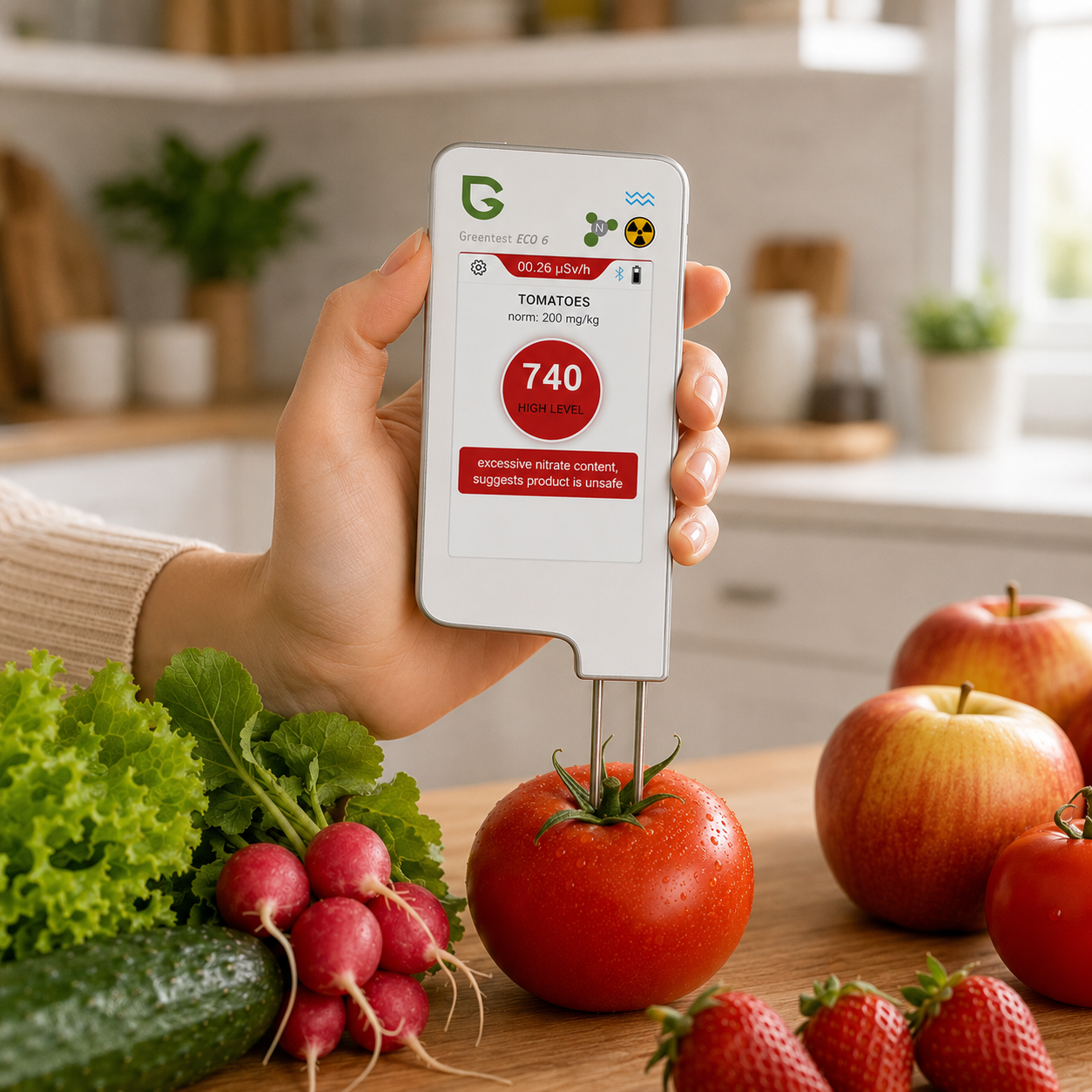 Greentest ECO 6 — Food, Water & Radiation Safety Tester